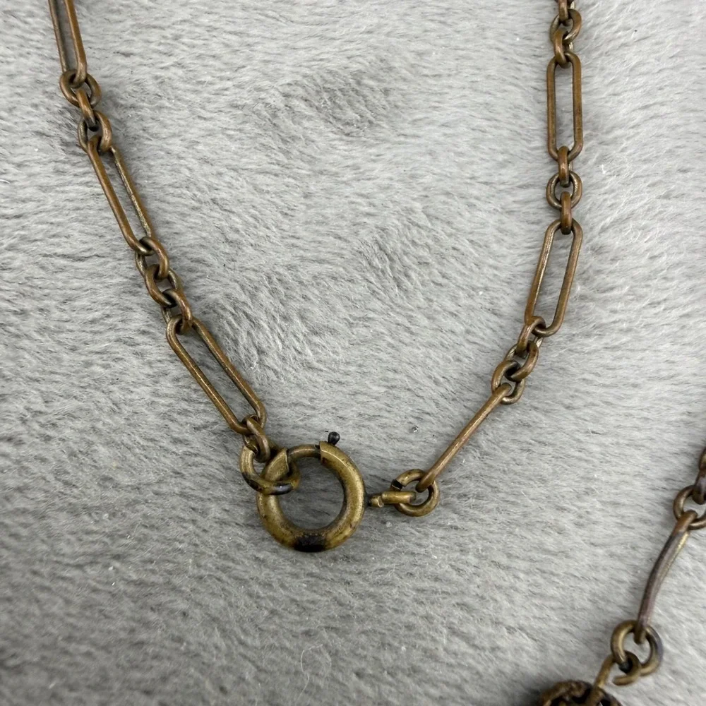 Vintage Art Deco Necklace Long‎ Statement Pink Beaded Spring 34